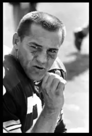 Green Bay Packers Fullback Jim Taylor during the St Louis Cardinal- Old Photo 15