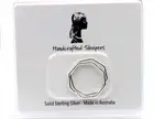 Sterling Silver Large Sleepers Octagonal Hinged Earrings 16mm *Free post in oz