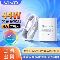 在飛比找蝦皮購物優惠-Vivo 44W閃充頭原廠充電組 X Filp X90 S1