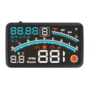 OBD2 HUD Car Head Up Display Digital Speedometer Projector Speed Warning 5.5in (for: Subaru)