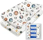 Changing Pad Cover for Girls Boys, TotBasic Premium Soft Boho Changing Table Covers, Stretchy Jersey Changing Table Sheets - Fits All Standard Changing Tables - 2 Pack