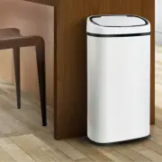 Motion Sensor Bin Kitchen Rubbish Trash Can Hands Free Operation Odour Free