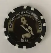 Paul Anka Chip Caesars Las Vegas Casino Poker Nevada