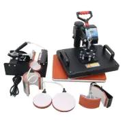 6 in 1 Heat Press Machine 12x15 inch Swing Away Digital T Shirt Pressing Machine