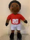 NWT! Izzy & Liv Tyler The Touchdown Prince Plush Soft Doll Brown Skin Black Hair