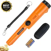 Metal Detector Pinpointer, Waterproof Handheld Probe, Accuracy, Treasure Finder