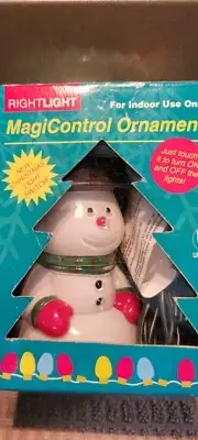 Magicontrol Ornament Christmas light touch control switch Snowman Electric Plug