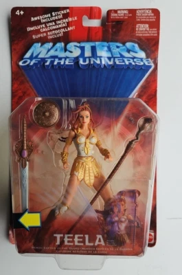 Masters Of The Universe MOTU TEELA Action Figure Vintage Mattel 2002 NEW He-Man