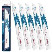 Blade Bi-Metal Cobalt Sabre Saw Blades Heavy Metal 9-Inch 14TPI R926PM+(5-Pack)