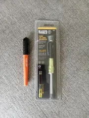KLEIN TOOLS 32613 POCKET 3-IN-1 HVAC SCREWDRIVER/ KLEIN SHARPIE FINE TIP NEW