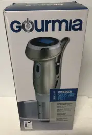 Gourmia GSV130T Immersion Sous Vide Pod 1200W Circulator Precision Cooker White