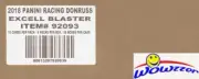 2018 Panini Donruss Nascar Racing EXCLUSIVE Factory Sealed CASE-20 AUTOGRAPH/MEM