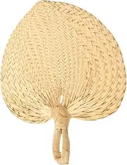 VINTORKY Handheld Bamboo Chinese Style Fan Hand Woven Summer Decorative Hand Fan
