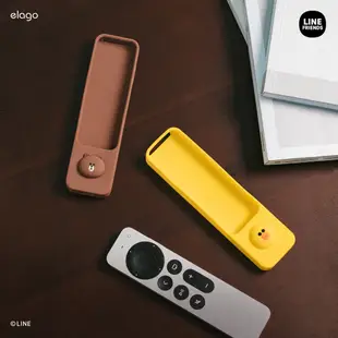 [elago] 2021款 Apple TV Siri 遙控器 LINE Friends 保護套