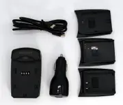 Haldex USB-C Canon Charger for LP-E6, LP-E8 & LP-E17 Includes Car Adaptor