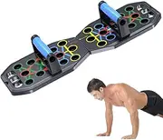 Foldable Pushup Board,Gym Exercise Training Tool - Portable Muscle Exercise Equipment, Pushup Board for Home Gym
