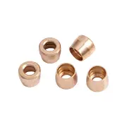 Aeroflow Teflon Brass Olive Insert -20 Suit Teflon Hose End -20An 5Pk