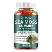 Organic Irish Sea Moss,Bladderwrack,Burdock Root, Chlorophyll - Immune Support