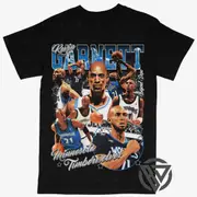 Kevin Garnett Tee Shirt Minnesota Timberwolves NBA Basketball (V2) T-shirt
