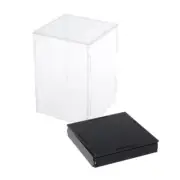 Acrylic Display Box Large Dustproof Figures Toy Doll Case 15x15x20cm