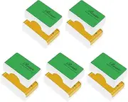 Be In Your Mind 5PCS Green Box Violin Strings Low Dust Rosin Music Instrument String Natrual Rosins For Maintenance Violin Viola and Cello String Educe Noise 45x30x15mm
