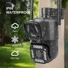 4MP Outdoor Security Camera Human Detection 24/7 Video Recording IP66 Water