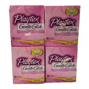 playtex gentle glide 360 regular fresh scent 72 total tampons LOOK AT AD PICS