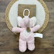 Dream Gro Pink Elephant Lullaby Plush Musical Travel Soother NEW w TAGS