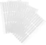 DECOMELODY Nail Art Display 4pcs Crystal Tape Double Sided Nail Tape for Salons Schools Personal Use