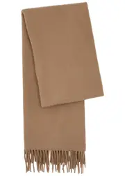 Totême Wool Scarf - Camel ONE SIZE