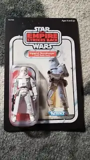 2007 STAR WARS Vintage Saga Collection Imperial STORMTROOPER Hoth UNPUNCHED!