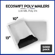 5000 10x12 EcoSwift Poly Mailers Plastic Envelopes Shipping Mailing Bags 2.35MIL