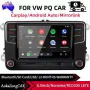 For VW Passat Caddy Jetta CC 6.5" RCD330 187E Android Auto Carplay Radio Stereo