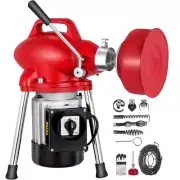 Drain Cleaning Machine 250W Drain Cleaner Machine 400PRM Snake Cleaner Pipe