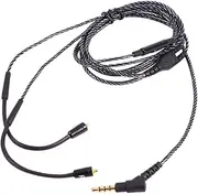Audios Cable Cord, Audios Extension Cord with 3.5mm Jack, Replacement Audios Cable for SE535 SE425 SE315 SE215 SE846 Headphone