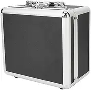 2.5in Hard Drive Storage Box 20 Bays Double Convenient Handle Hard Drive Case with Security Lock for Home Office (Not Include Hard Disk)