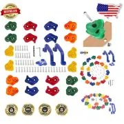 Easy Install Colourful 20pc Pig Nose Climbing Holds for Kids' Walls