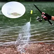 Hand Casting Bait Fish Net Fishing Net Bait Easy Throw Hand Cast Throw Fishing for Trap Fish