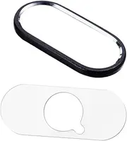 PEPLAYTAL Black Scratchproof Camera Lens Protector Film Max Xs Fall Metal Circle Easy Application Precise Fit Against Scratches and Drops