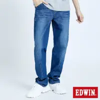 在飛比找momo購物網優惠-【EDWIN】男裝 E-FUNCTION復刻窄直筒牛仔褲(中