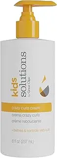 Great Clips Solutions by Kid's Crazy Curls Cream, 8oz | Defines Curls & Smoothes Frizzy Hair | Recommended for Children Ages 4-10
