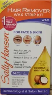 Sally Hanson Hair Remover Wax Strip Kit
