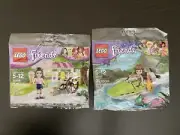 LEGO new PROMO POLYBAG set 30106 30115 FRIENDS Olivia Jungle Boat Emma Ice Cream