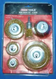 OemTools 26065 Brass Wire Brush Attachment Set - New