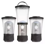 3PK Cascade Mountain Tech Aluminum LED Pop up Lanterns with Duracell Batteries