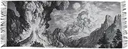 [AIXIWAWA] Black White Volcano Women's Pashminas Scarf, Shawls Wrap Lightwight Tassel for Evening Dress Dinner Party, Multicolor