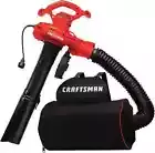 3-in-1 Leaf Blower Leaf Vacuum and Mulcher Up to 260 MPH 12 Amp Corded Electric