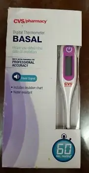 *New* CVS Health Basal Digital Thermometer - Determine Date Of Ovulation