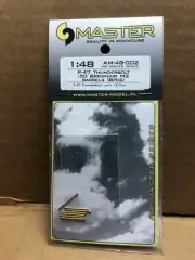 NEW MASTER AM-48-002 P47 THUNDERBOLT .50 BROWNING M2 BARRELS 1:48 SCALE