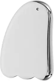 Healeved Facial Massager Tool Portable Stainless Steel Face Scraping Guasha Board for Face Massage Durable Design with Smooth Edges for Skin Care and Relaxation